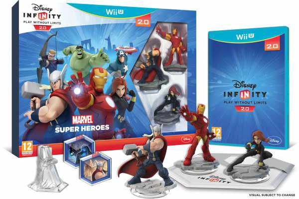 Disney Infinity 20 Marvel Super Heroes Starter Pack Wiiu